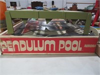 Vintage Tic-Tac-Toe Bean Bag Game & Pendulum Pool