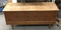 70s Style Wood Trunk