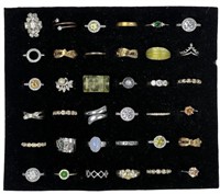 Elegance for Every Finger- 36 Lady's Rings