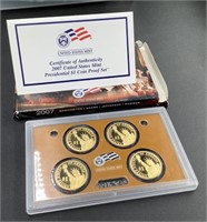 2007 PRESIDENTIAL $1 PROOF COINS