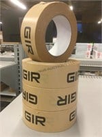 4 rolls gir packing/shipping tape.