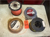 Assorted Spools of Weed Trimmer Twine