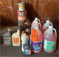 Assorted Oils and Auto Chemicals