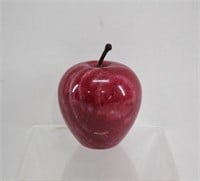 Marble Apple Paperweight 3"