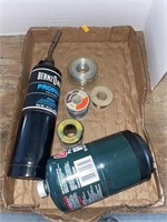 Coleman propane fuel, torch, solder items