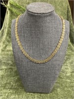 10K Yellow Gold Solid 18’’ Chain Link Necklace