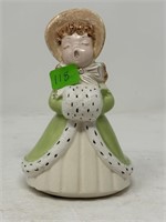 Singing Girl Ceramic Figurine