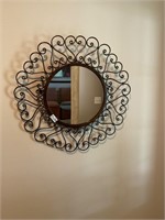 Ornate mirror deco