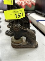 ANTIQUE IRON NOTARY SEAL