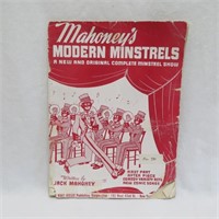 Sheet Music - Mahoney's Modern Minstrels 1945