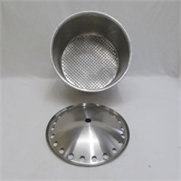 Stainless Steel Dairy Strainer with Insert