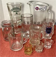 Vintage Barware: shots, mugs, pints, pitcher