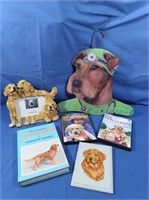 Dog Related Items, DVD, Book, Picture Frame &more