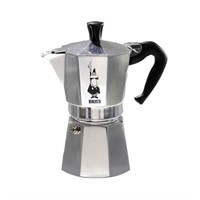 Bialetti 6-Cup Stovetop Espresso Maker, Silver