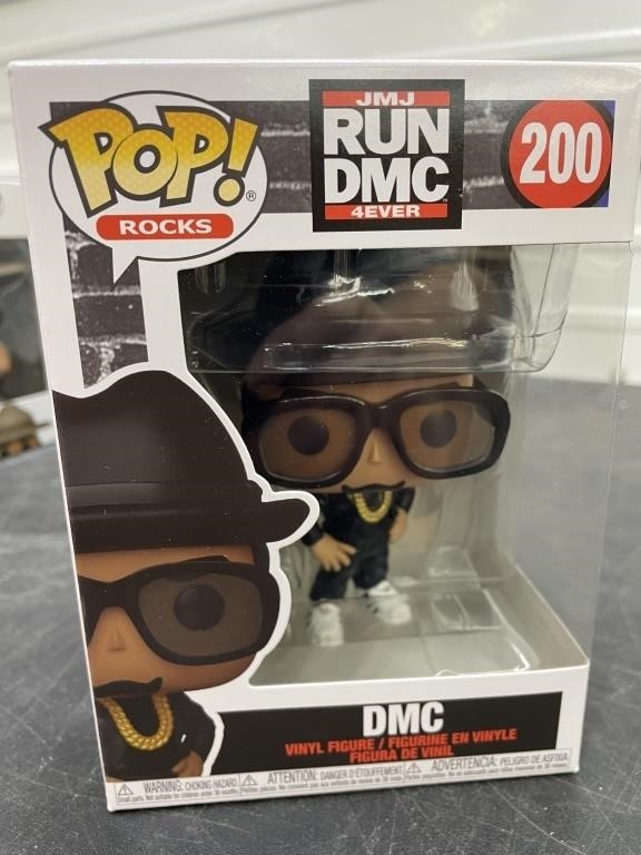 Pop "JMJ run dmc 4ever" dmc