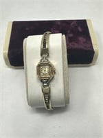 14k. Gold Bulova Excellency 21 Jewel Wrist Watch