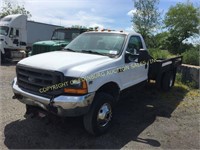 2000 FORD F-350 W/ 10' FLAT BED 4X4