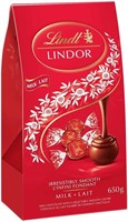 Lindt Lindor Milk Chocolate, Jumbo Bag