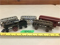 Cast Toy Train