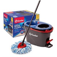 O-Cedar EasyWring RinseClean Spin Mop & Bucket Sys