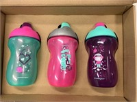 3 New 9oz Insulated Sipper Tumblers Tommee Tippee