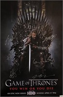 Game of Thornes Kit Harington Autograph Poster