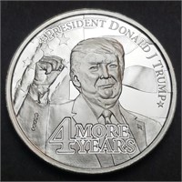 Donald Trump 1 ounce .999 Silver - 4 More Years