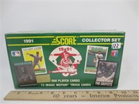 1991 Score baseball collector set, 900 cards