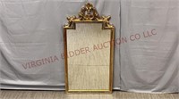Carolina Mirror Co Gilded Wall Mirror - See Desc
