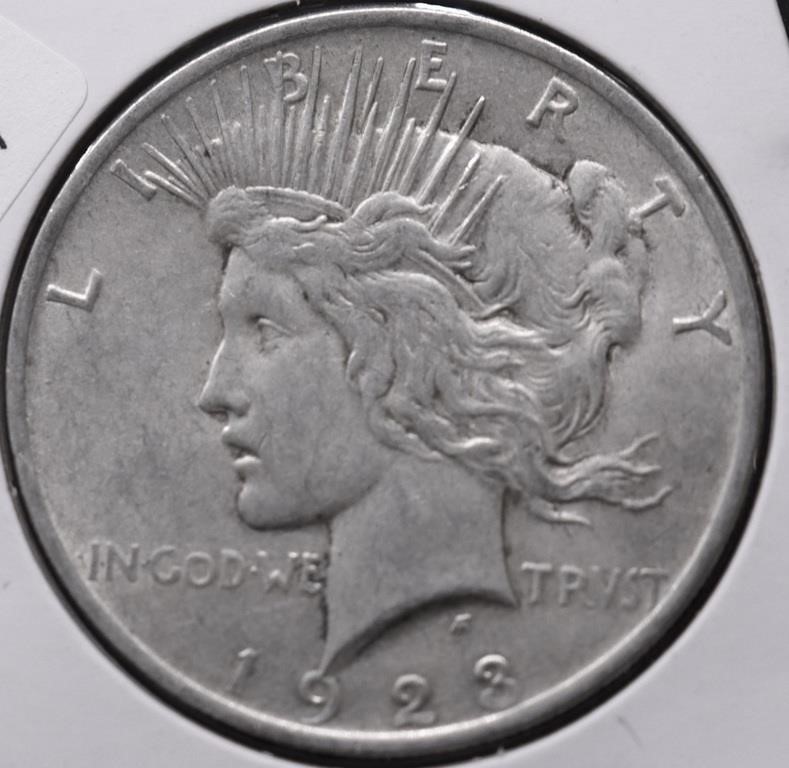 1923 PEACE DOLLAR XF