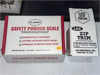 Lee safety powder scale , lee zip trim