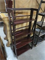 COLLAPSIBLE 4 TIERED WOOD SHELF