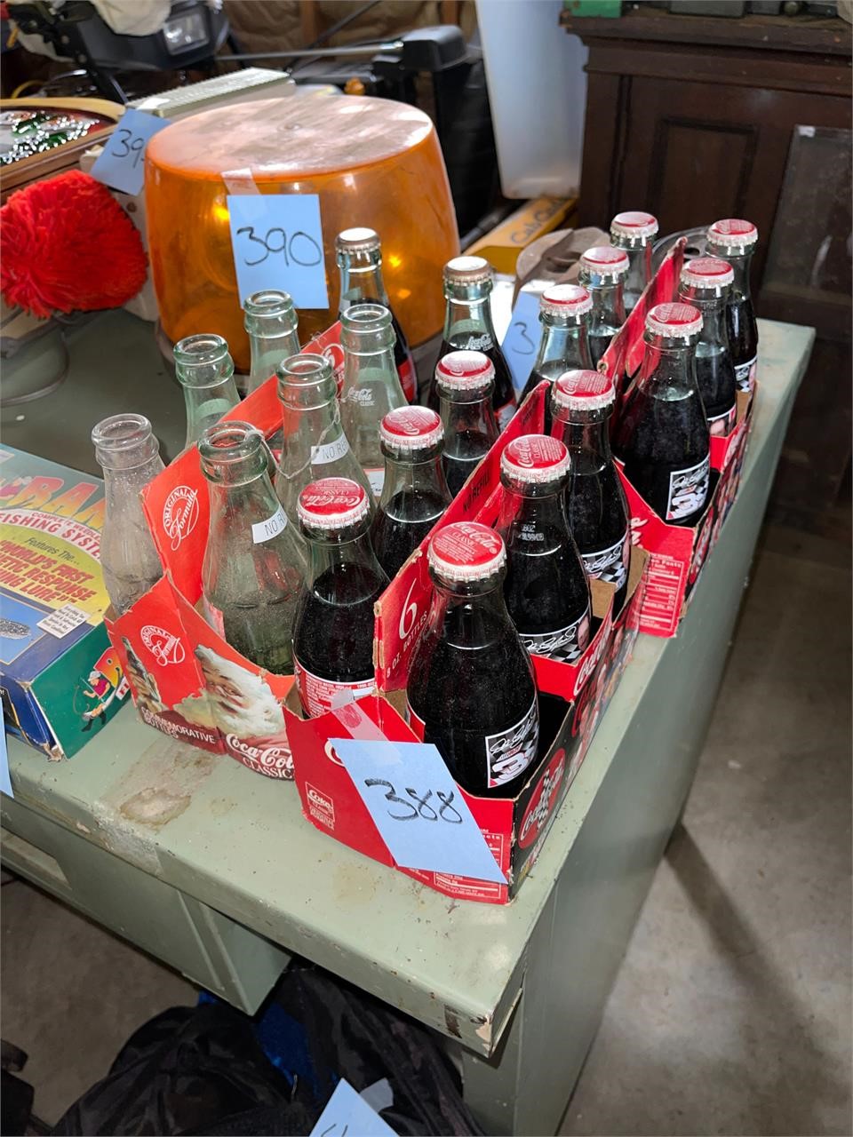 Coca Cola bottles advertising
