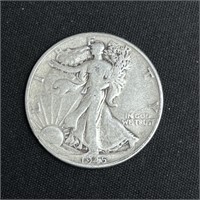 1945 Walking Liberty Silver Half Dollar