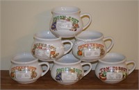 (K) Set of 6 Soup Mugs