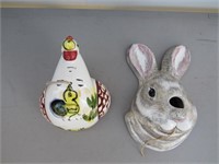 rabbit & chicken stringholders