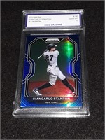 Blue Giancarlo Stanton 2021 Prizm GEM MT 10 Blue P