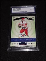 Patrick Mahomes 2020 Contenders GEM MT 10 Winning