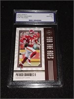 Patrick Mahomes 2020 Legacy GEM MT 10 For The Ages