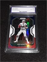 Red/White/Blue Joe Namath 2020 Prizm GEM MT 10