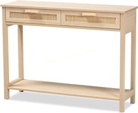 Sebille Mid-Century 2-Drawer Console Table