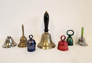Antique Brass School Casper Wy & Other Bells