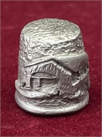 Collectible Pewter Rawcliffe Thimble