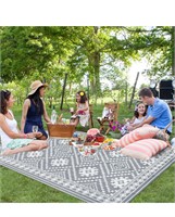 $57 famibay 6x9 Outdoor Rugs for Patio Waterproof