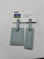 Open story luggage tag set