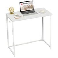 WOHOMO Folding Desk, 31.5" Small Desk for Small