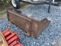 Used Quick Attach 60" Material Bucket