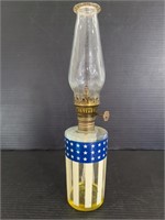 Small Patriotic oil lamp