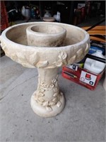 Bird Bath Fountain - 14" Diameter x 12"H