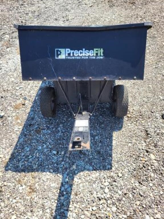 Precise fit 10 CU ft yard cart  no back gate